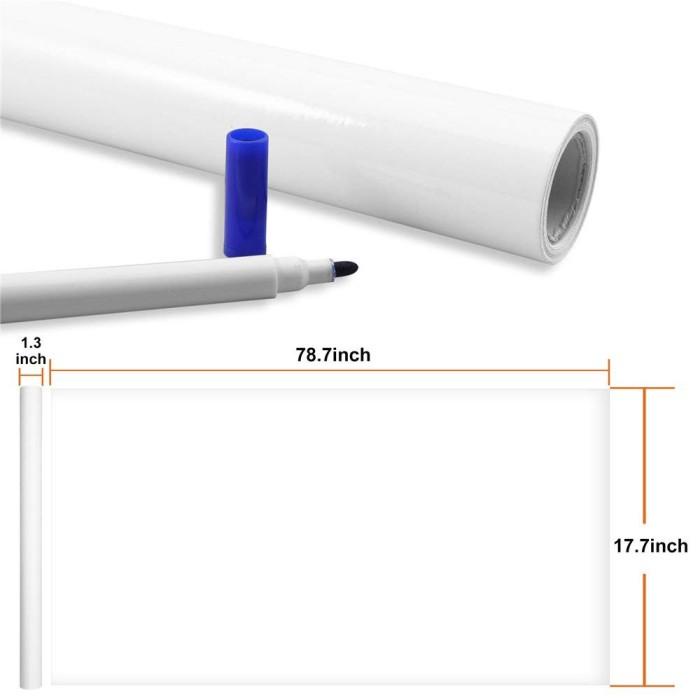 

White Board Sticker Wall Marker Board Stiker Diy Best Seller