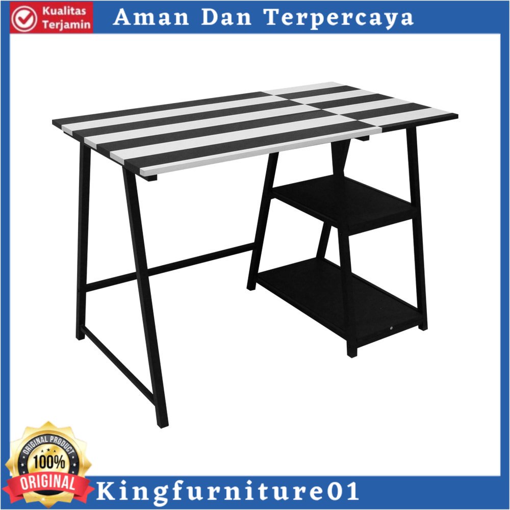 Informa Tama Meja Belajar Anak - Hitam/Putih