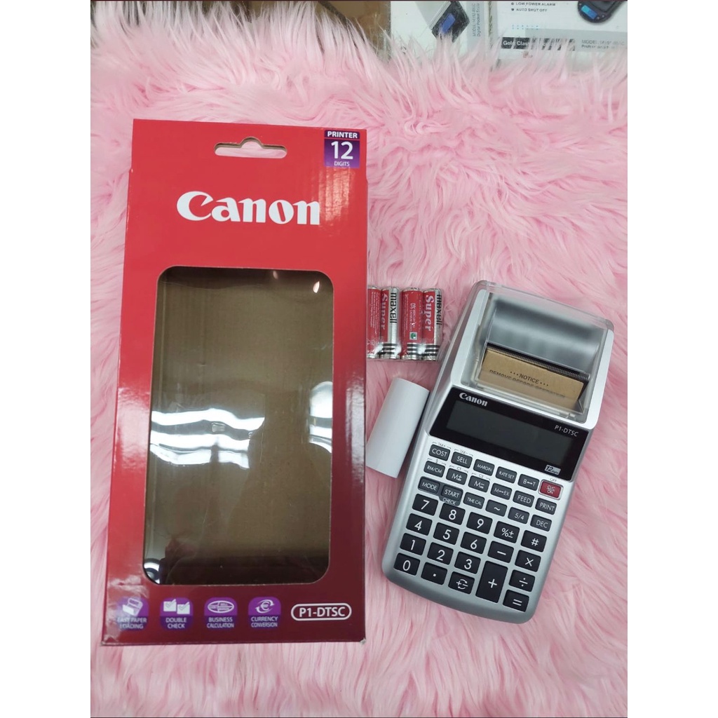 

SIS Kalkulator Canon printing 12 dit P1 DTS Kalkulator print struk canon
