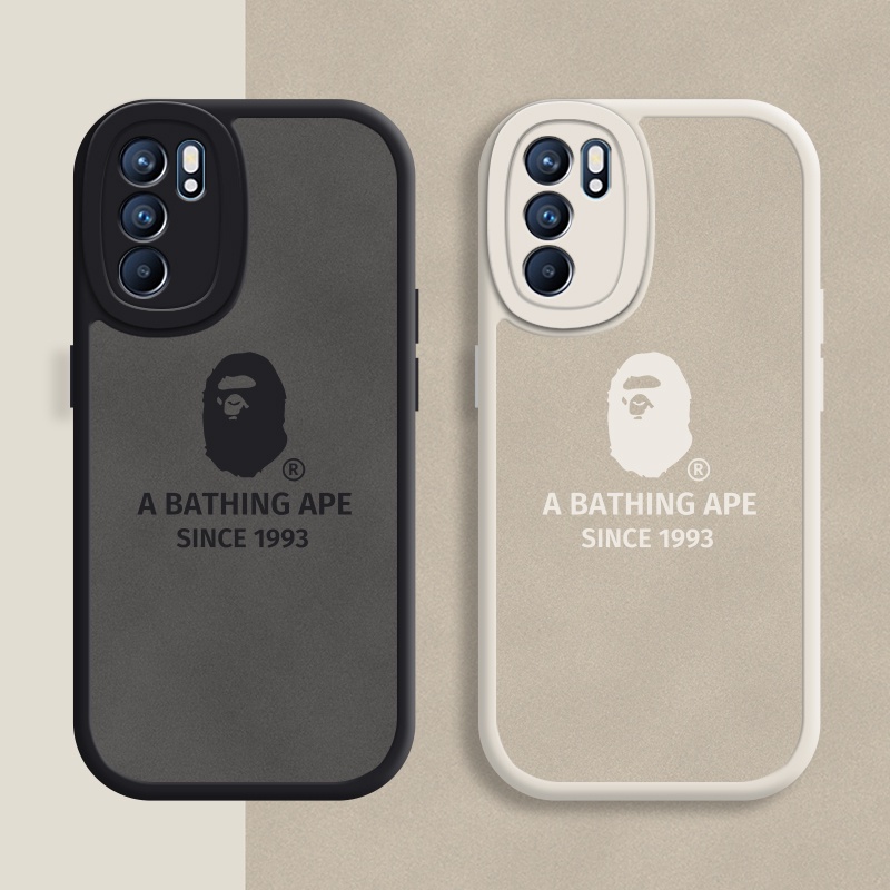 Soft Case Desain BAPE Untuk OPPO A3s A5s A9 2020 A11K A12 A15 A16 A31 A33 A52 A54 A57 A74 A76 A92 A95 A96 F9 7Z 6 F11