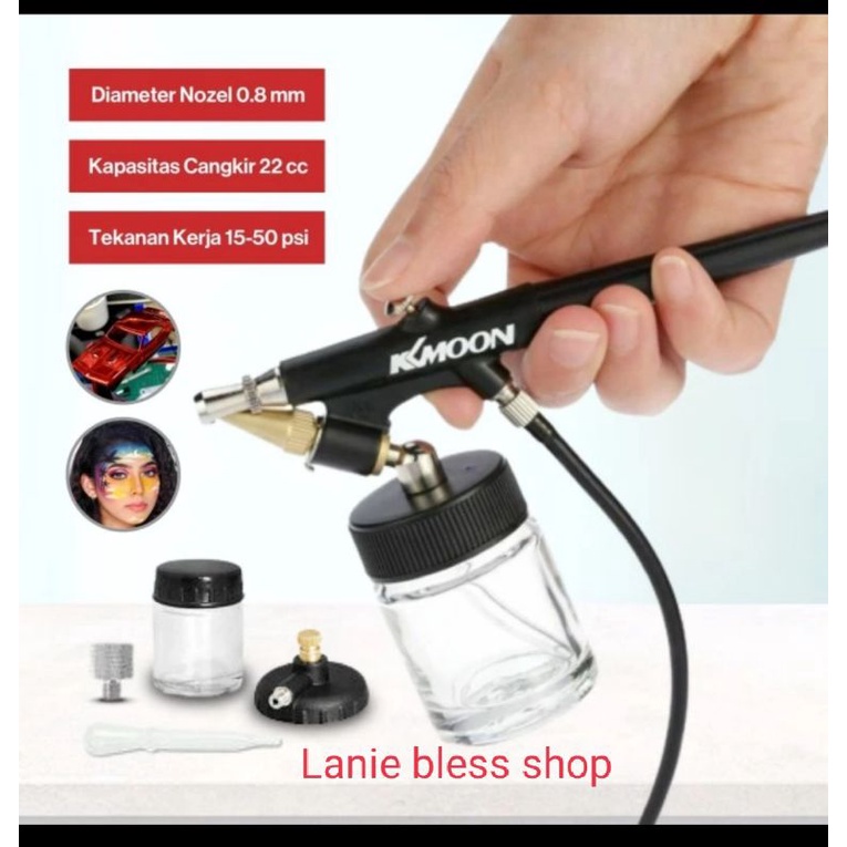 

air brush kit pen brush spray gun cat lukis pena single dual action