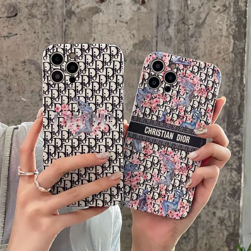 Luxury IMD Case HP iP iPhone X Xr Xs Max14 Plus+Apple11 12 13 Pro Max Sarung Silikon Wanita Casing Handphone Christian Dior Offcial Style