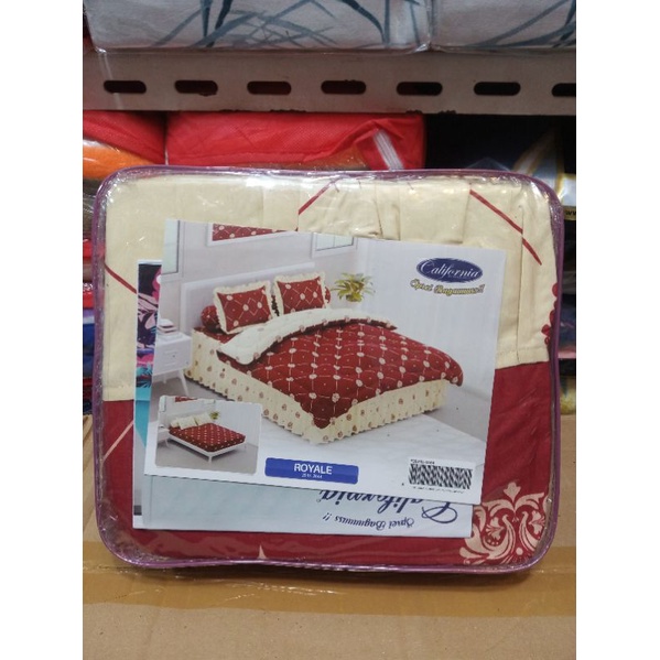 sprei California rumbai 180x200