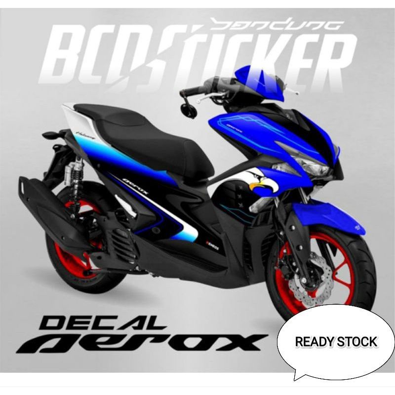 Decal sticker Aerox mata elang fullbody