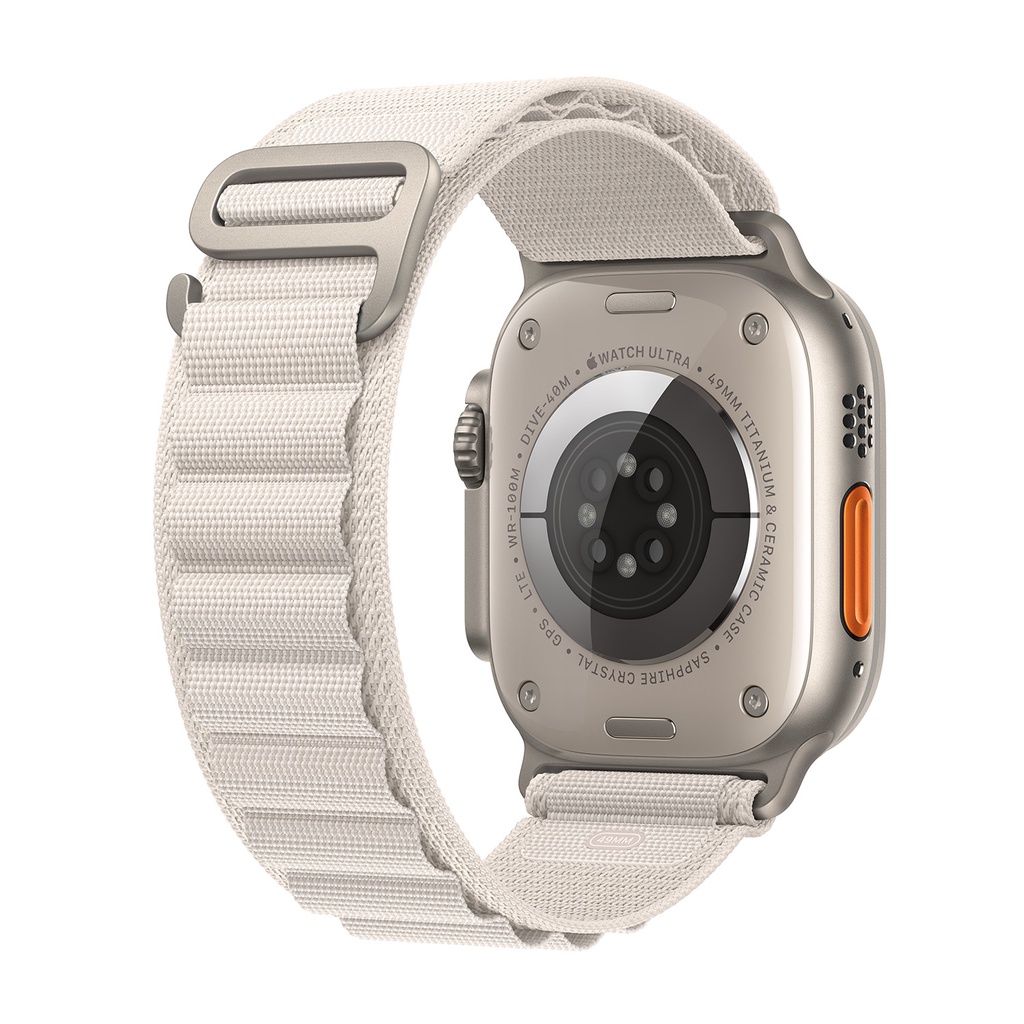 新品未使用 Apple Watch ULTRA Titanium 49mm GPS+セルラーStarlight L ...