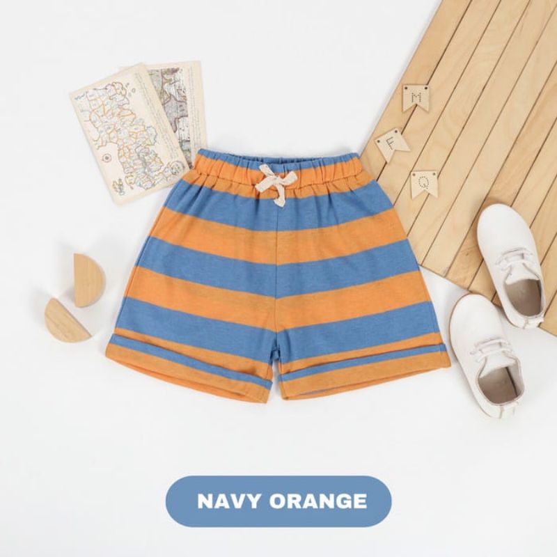 Mooi - Joy Striped Short Pants