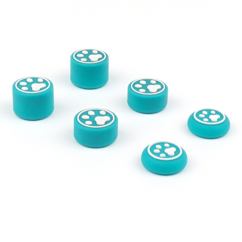 Btsg 6pcs Controller Thumb Grips-Caps Penutup Cakar Kucing Untuk PS5/PS4/NS Pro