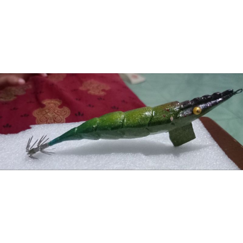 Egi / Squid Jig / Udang-udangan Bahan Kayu
