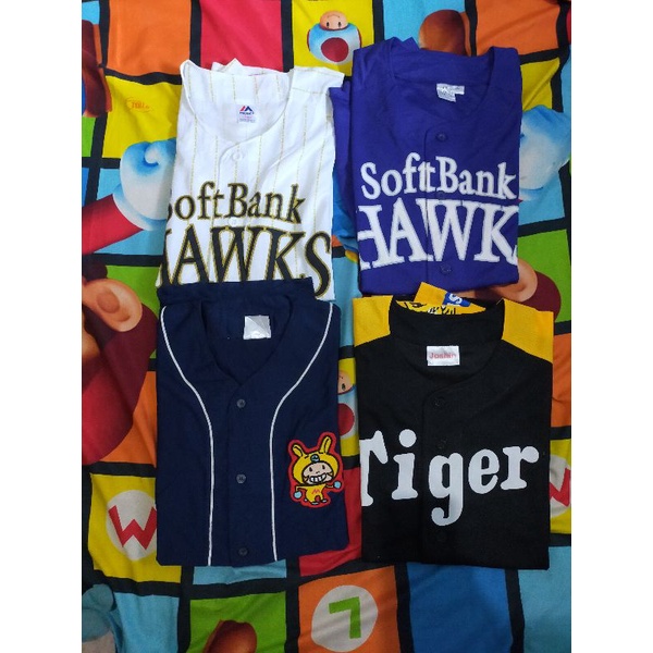 jersey baseball second original 4 pcs