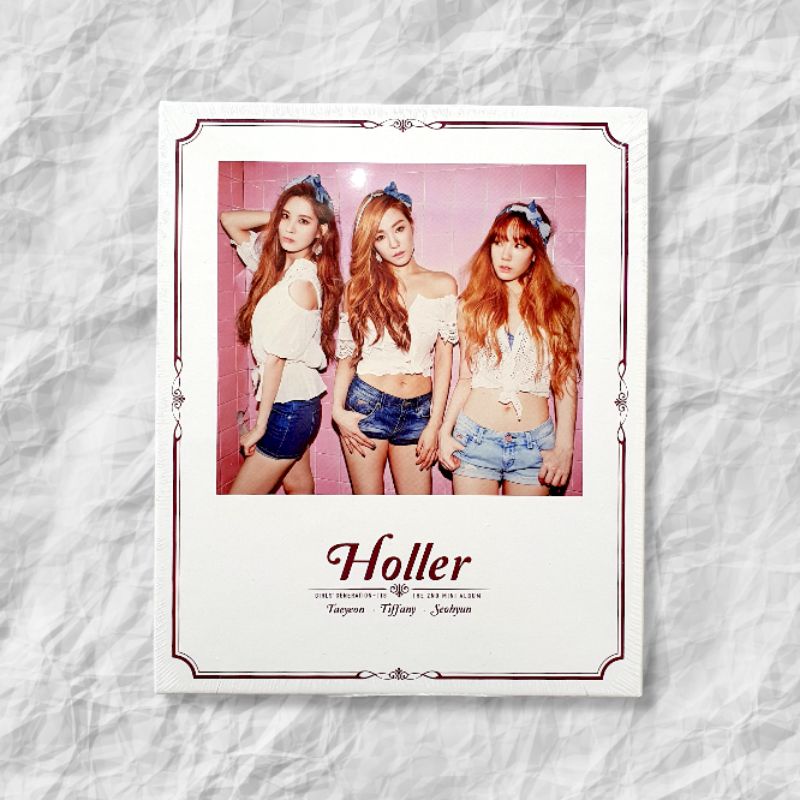 [PO REG] Girls' Generation-TTS (TaeTiSeo) 2nd Mini Album - Holler