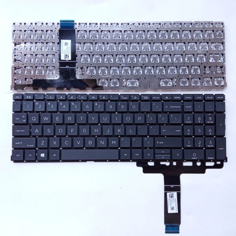 Btsg Original Layout US Keyboard Inggris Tanpa Backlit No Frame Untuk HP ProBook 450g8 455 G8 455R G8 650 G8 Laptop, B