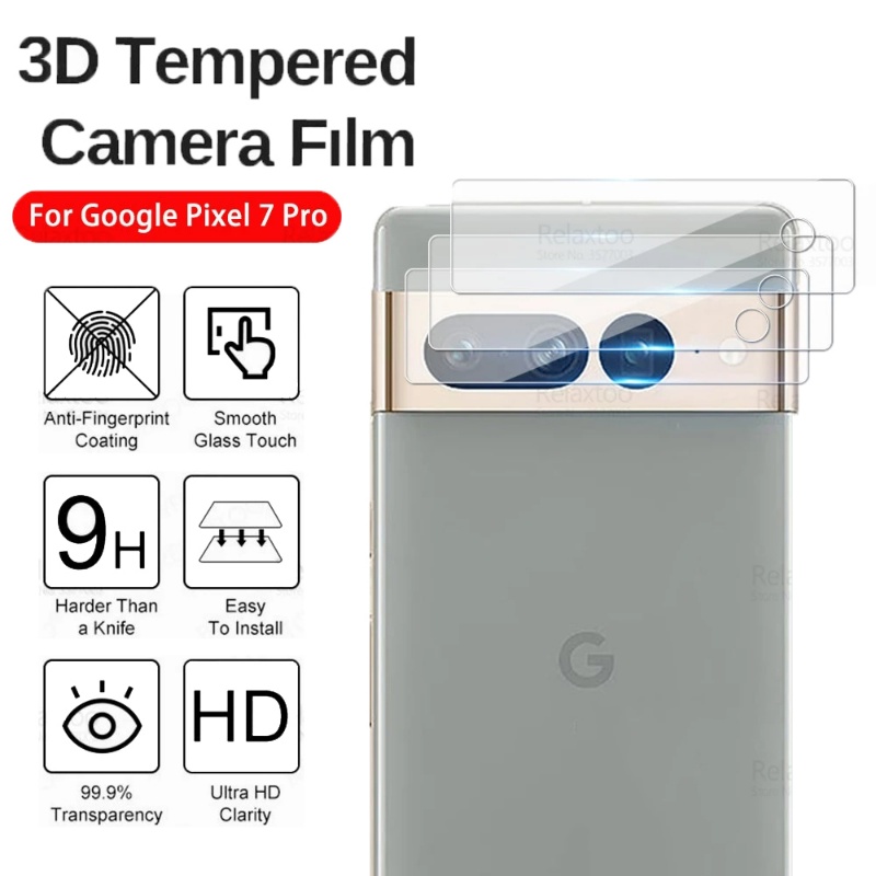 Pelindung Layar Tempered Glass 9D Curved 9H Anti Gores Untuk Googe Pixel 7 7 Pro