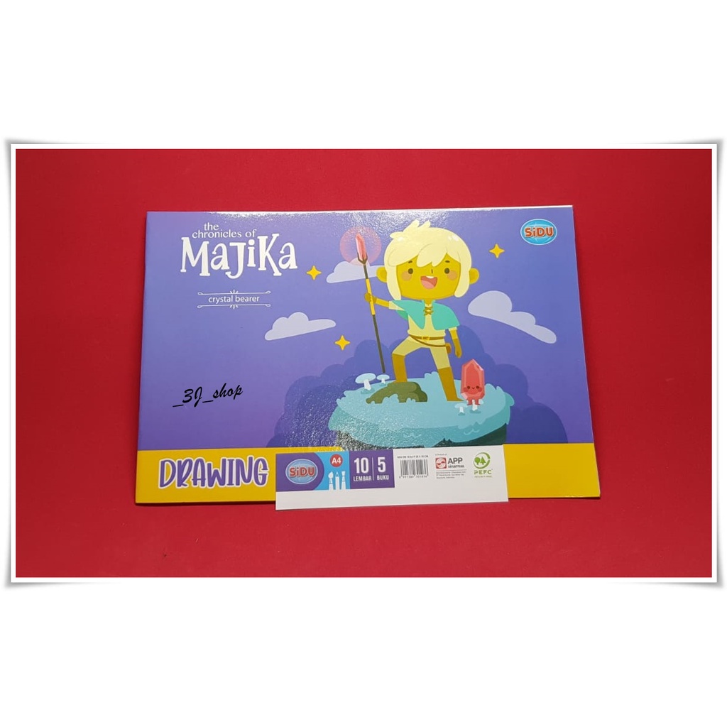 

0753-Buku Gambar Sidu A4 / Buku Gambar Drawing Book / Buku Gambar Top Quality / Buku Gambar Sketsa Serbaguna / Buku Gambar untuk keperluan kantor, pabrik, Toko, Rumah, Sekolah dsb