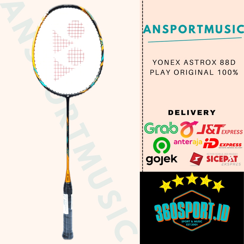 Raket Badminton Yonex ASTROX 88D PLAY ASTROX 88S PLAY Original 100%