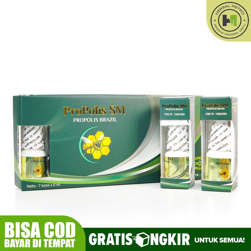 Obat Tetes Kaki Rayapan Bau / Kaki Pecah Pecah Kering dan Kasar Bengkak Propolis SM