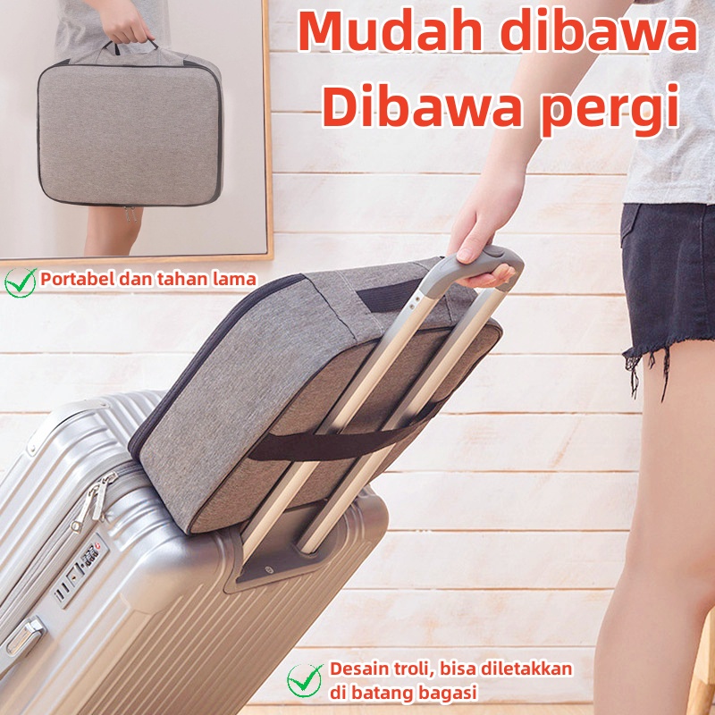 Tas Document Import Premium/Tas Penyimpanan Sertifikat/Tas Dokumen Storage Box/Tas Dokumen Bag Tempat/Tas Travel Waterproof Password Penyimpanan Dokumen Penting Lantai 4 Tas Murah COD