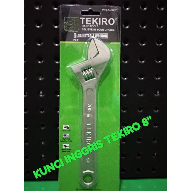 KUNCI INGGRIS TEKIRO 8"