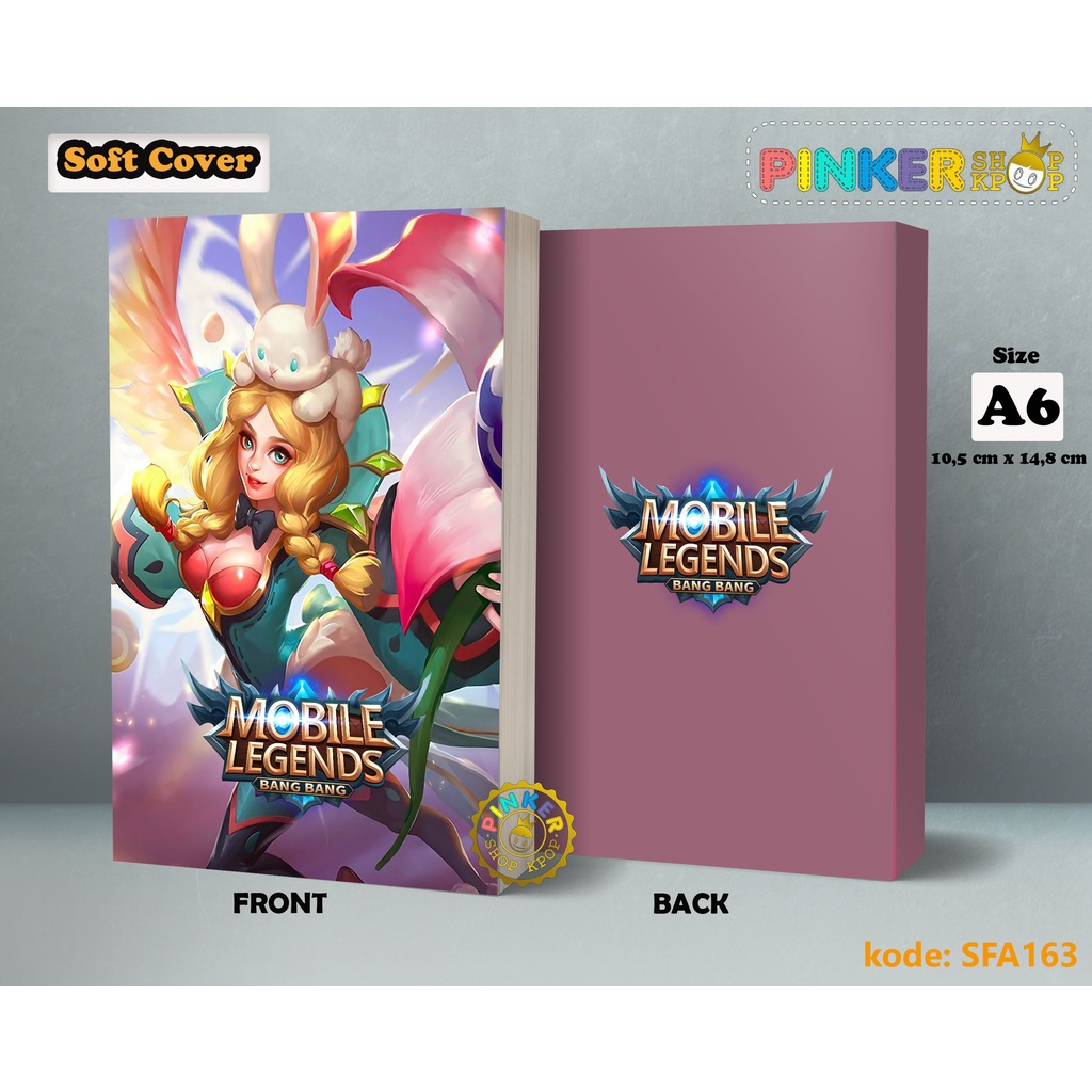 

(SFA163) Pocket Note Mobile Legends Rafaela Flower Fairy Softcover