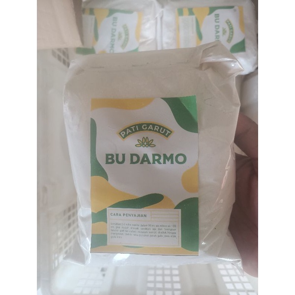 

tepung pati garut asli. toko bu darmo wonogiri. kemasan 250gr
