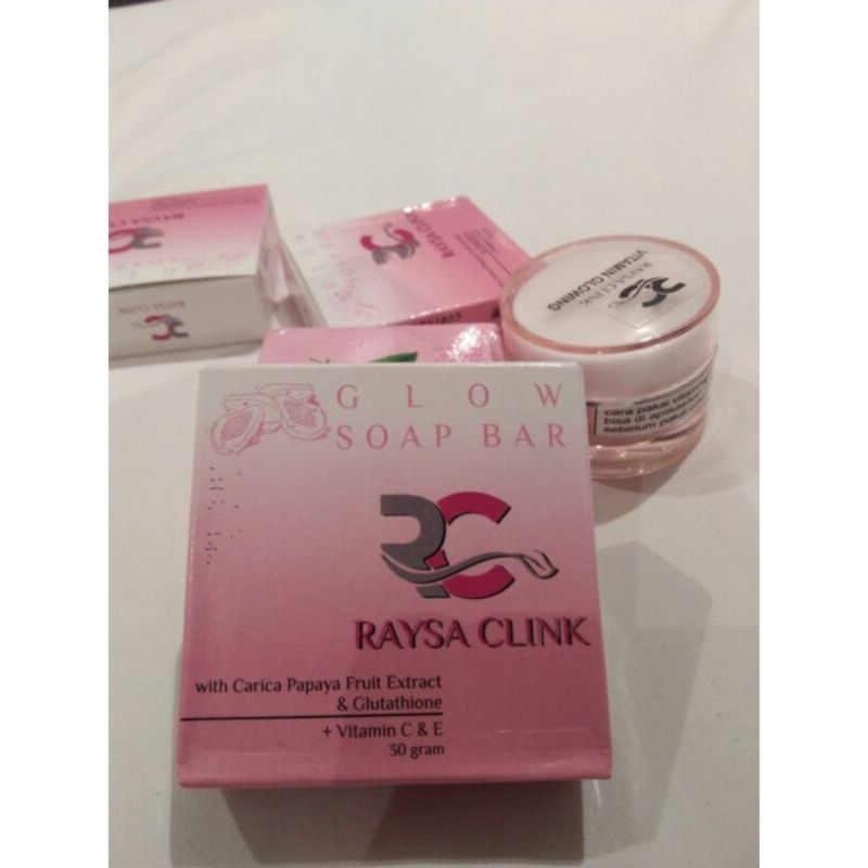 SABUN WAJAH UNTUK MENGHILANGKAN FLEK , ACNE DAN MEMBUAT WAJAH GLOWING by RAYSA CLINK SKINCARE