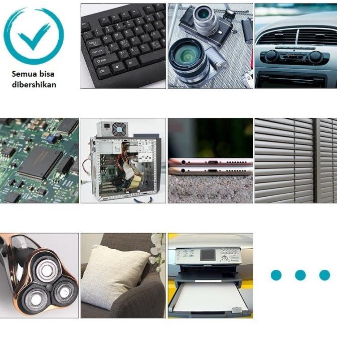 Wireless air duster blower opolar pembersih komputer mining rig kamera