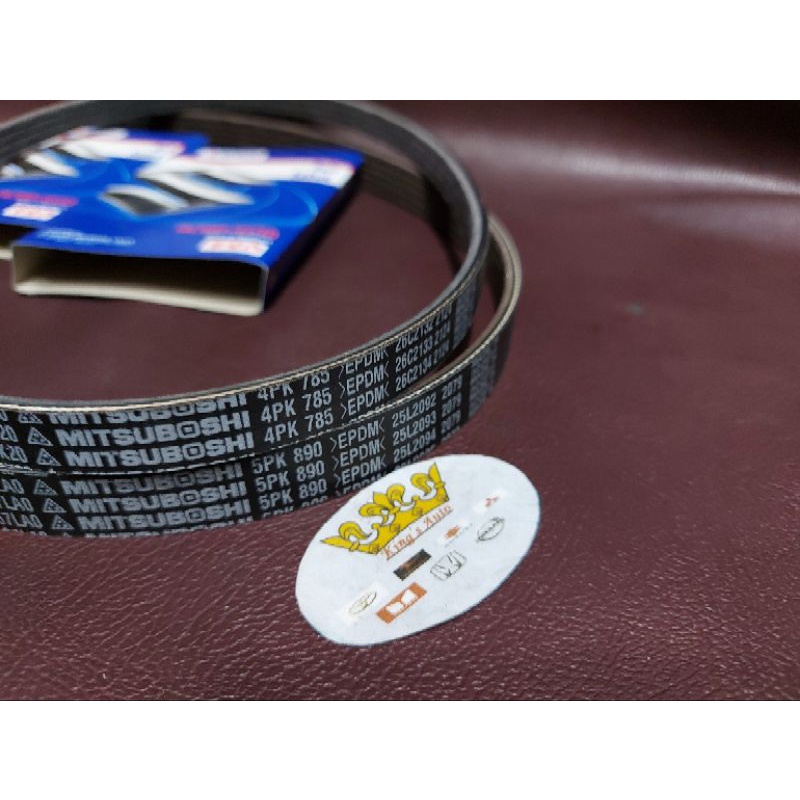 FAN BELT WAGON R 2 BUAH ASLI