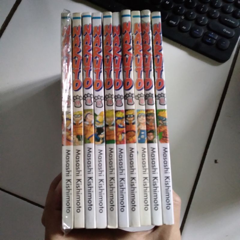 Komik Naruto 11-20 Fullset Original