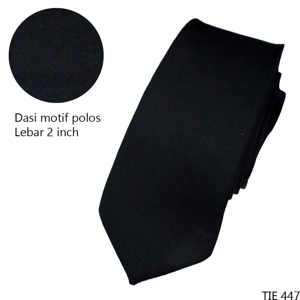 Dasi Pria Terbaru Motif Polos Slimfit - TIE 456