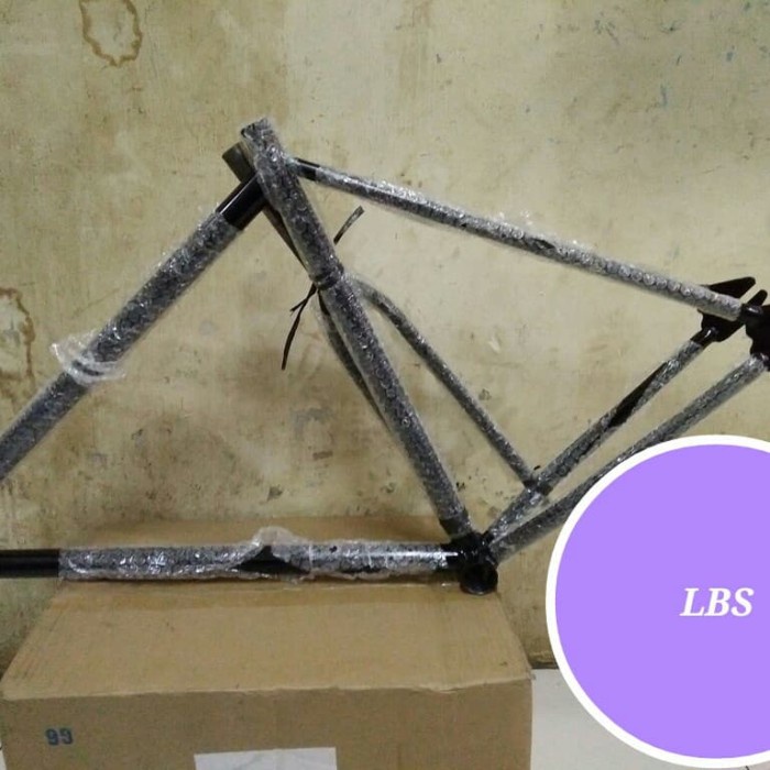 Frame Frame Fixie Lurus Lokal 700C Hitam L Frame 700C Lokal Lurus Fixie