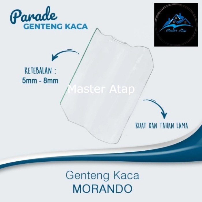 Genteng kaca morando 5mm