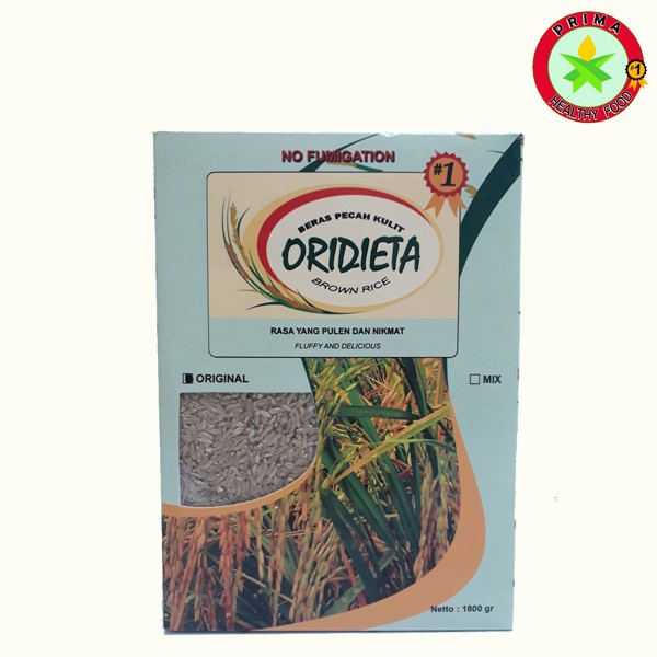 

ORIDIETA BROWN RICE BERAS COKELAT SEHAT KESEHATAN DAN DIABETES 1.8 KG