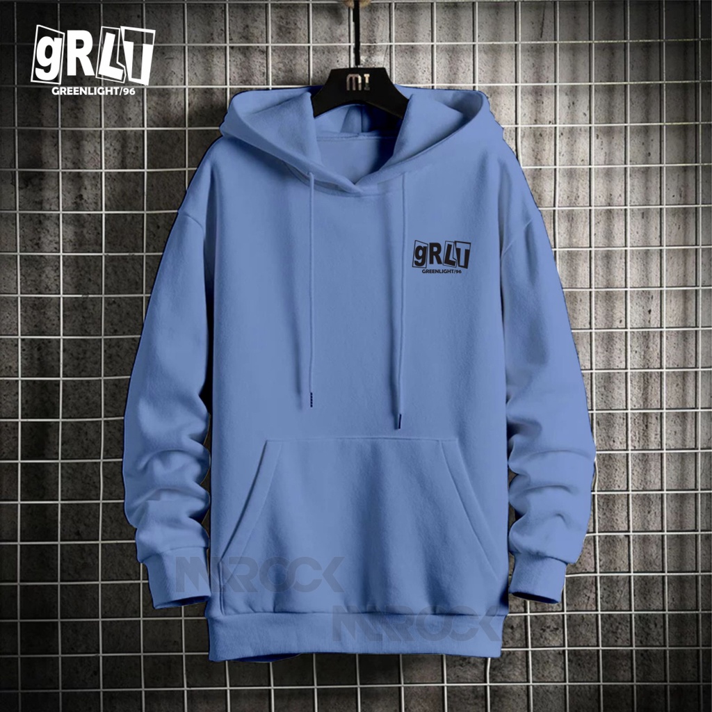 Sweater Hoodie Disto Pria Dan Wanita Logo GRLT