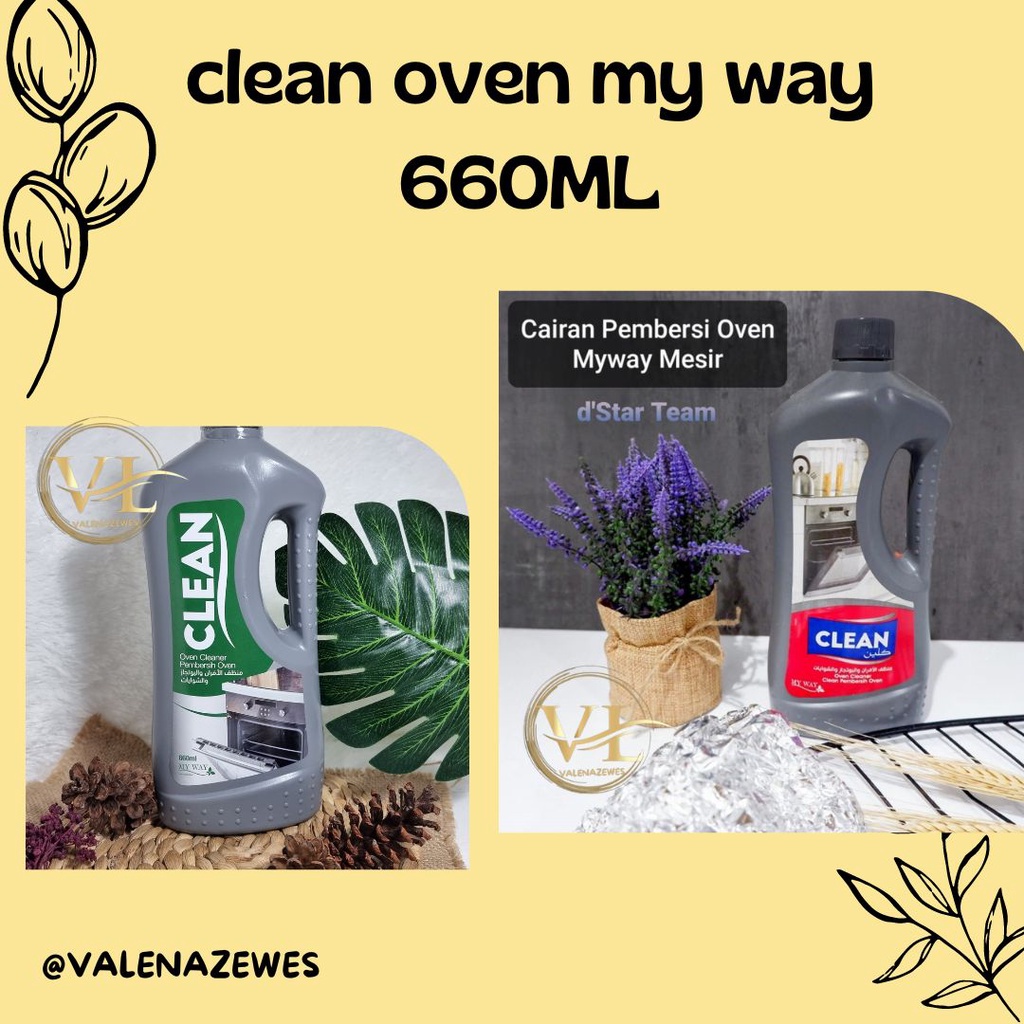 ✦BEST SELLER✦ Clean Oven | Produk My way Terbaru | My Way Clean Oven | Clean Oven My Way |  Pembersi