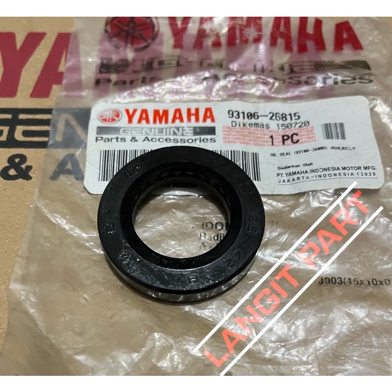 KARET SIL SEAL NAP GIR GEAR BELAKANG KIRI JUPITER MX 135 LAMA NEW NJMX MX KING 150 ORIGINAL YGP 9310