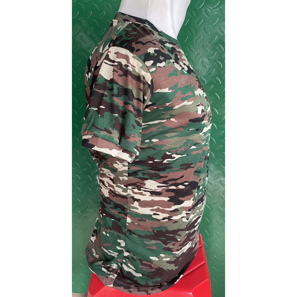 Kaos Loreng Multicam TNI AD Terbaru - Kaos Loreng TNI Multicam - Kaos Loreng TNI