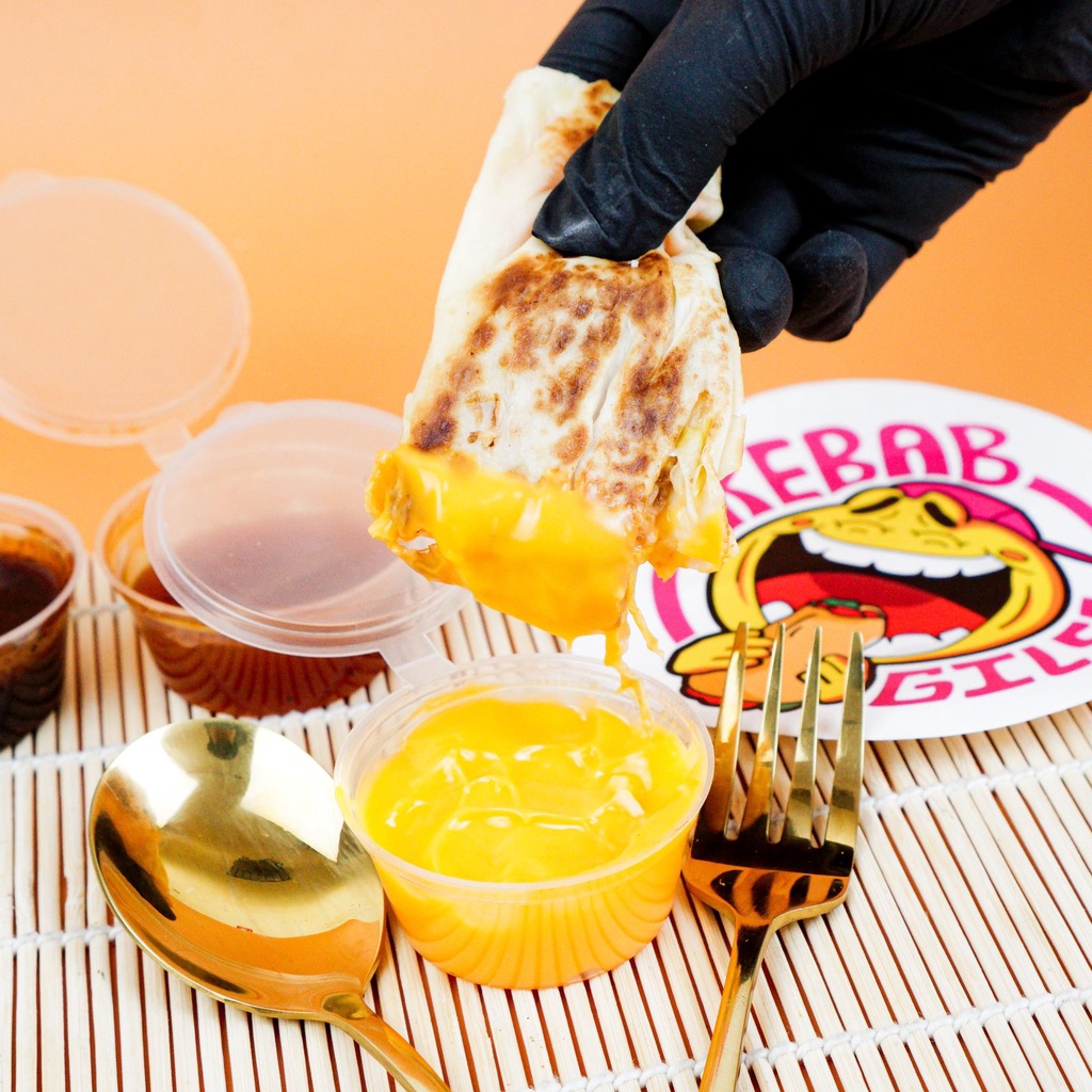 

Kebab PREMIUM Frozen Keju/Original/Mozzarella/Keju parut (Size Sedang) isi 5