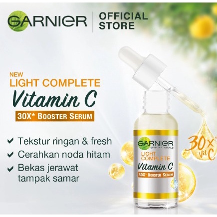 GARNIER PAKET SERUM BOOSTER BRIGHTCOMPLETE 30ML+SERUM CREAM 50ML