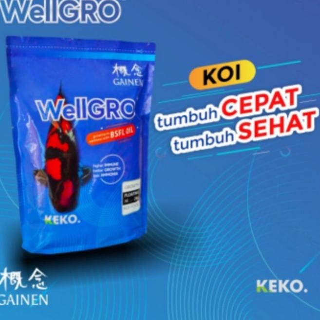 pakan koi wellgro growth 2 kg L