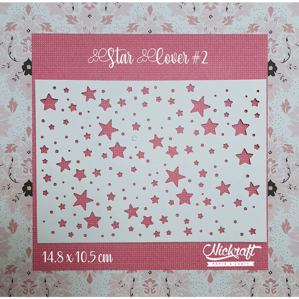 

STAR COVER - Hiasan Scrapbook Kertas Kotak Rectangle