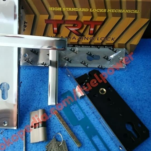 1 Set Kunci Pintu Besar Trontone T92 NP | Handle Pintu | Bellucci