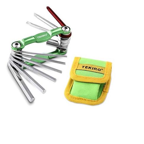 TEKIRO KUNCI SEPEDA SET 10 PCS /KUNCI L SEPEDA