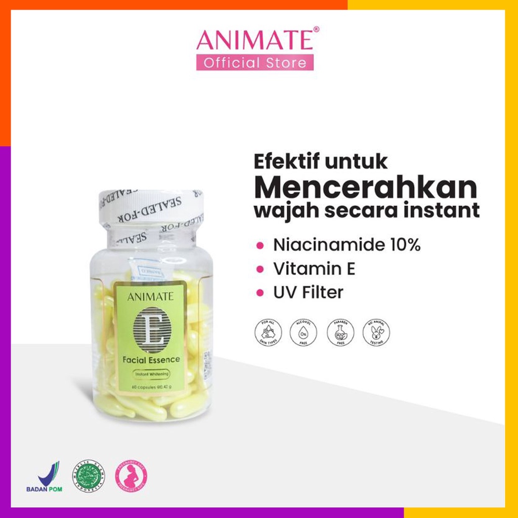 ANIMATE FACIAL ESSENCE ISI 60 KAPSUL