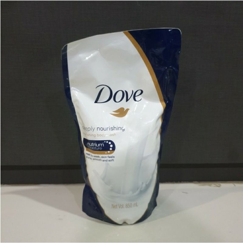 Dove Sabun Mandi Cair Refill Deeply Nourishing Nutrium Moisture 850 Ml