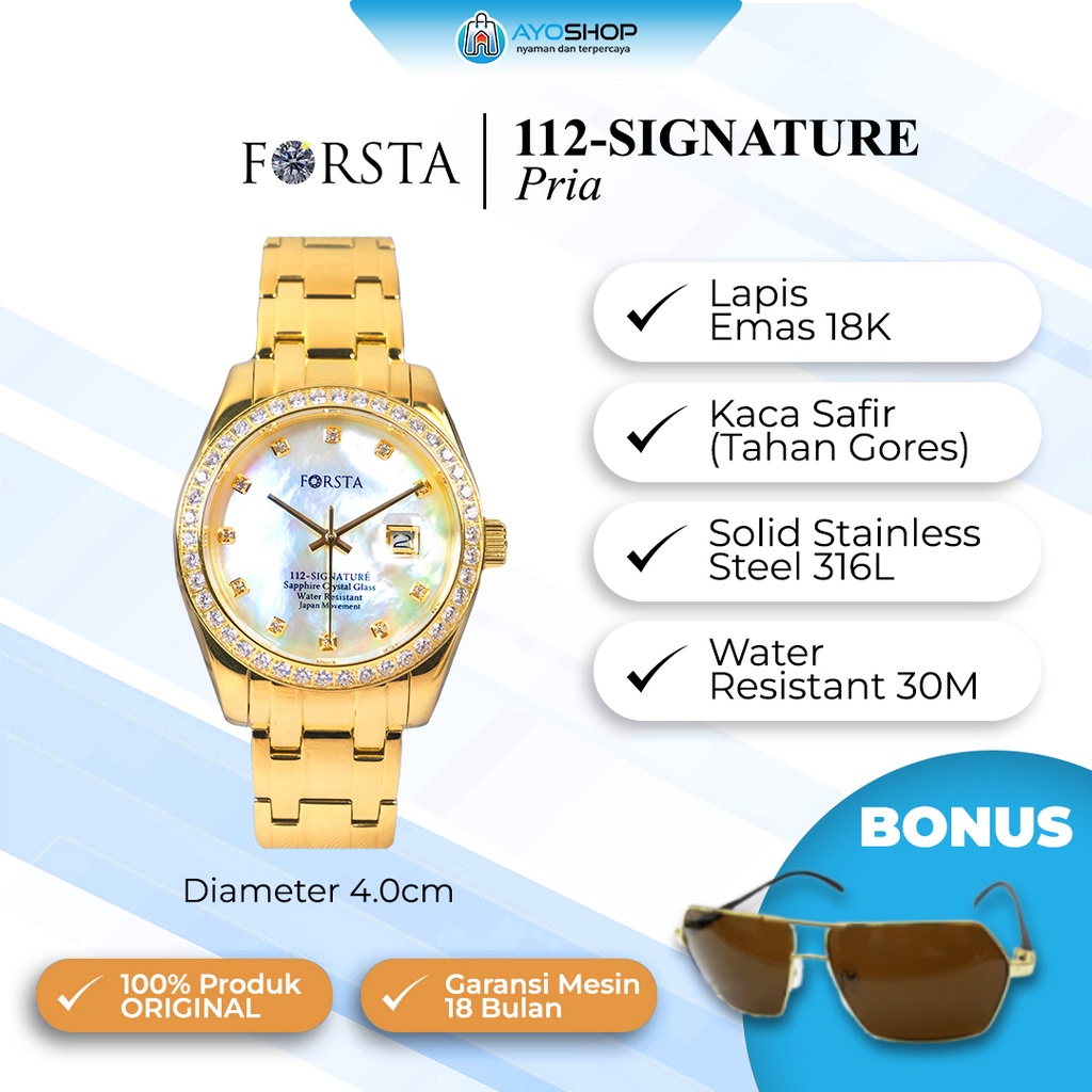 Jam Tangan Pria Forsta 112 Signature Man