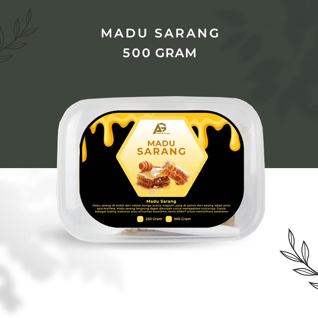 

Sarang Madu Asli Melifera Honey Comb Madu Sarang Asli 500gr