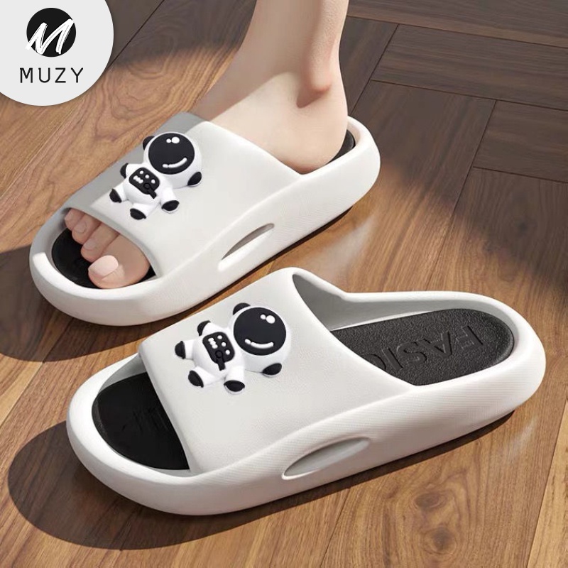 Muzy Sandal Slop Wanita Pria Sendal Flip Flop slop korea style Sendal Karet Empuk HSN120
