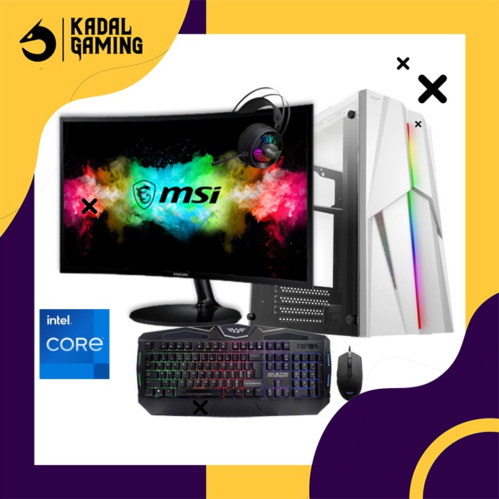 PC Intel Core i7 3770 Fulset Komputer Rakitan Server UNBK Office Kasir