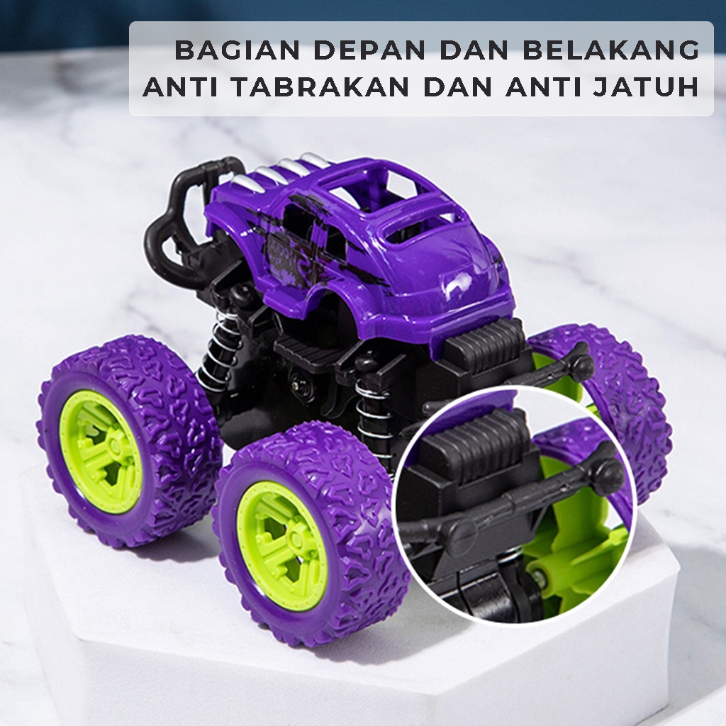 Mobil Mainan Anak Monster Zap Intertial Bigfoot Mobil Jeep offroad Mini Truck Car Jip Toys |GROSIRXPRESS