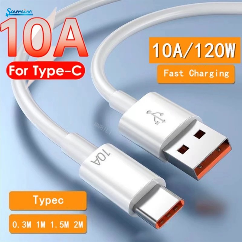 Kabel Data / Charger USB Tipe C 120W 10A Fast Charging Universal