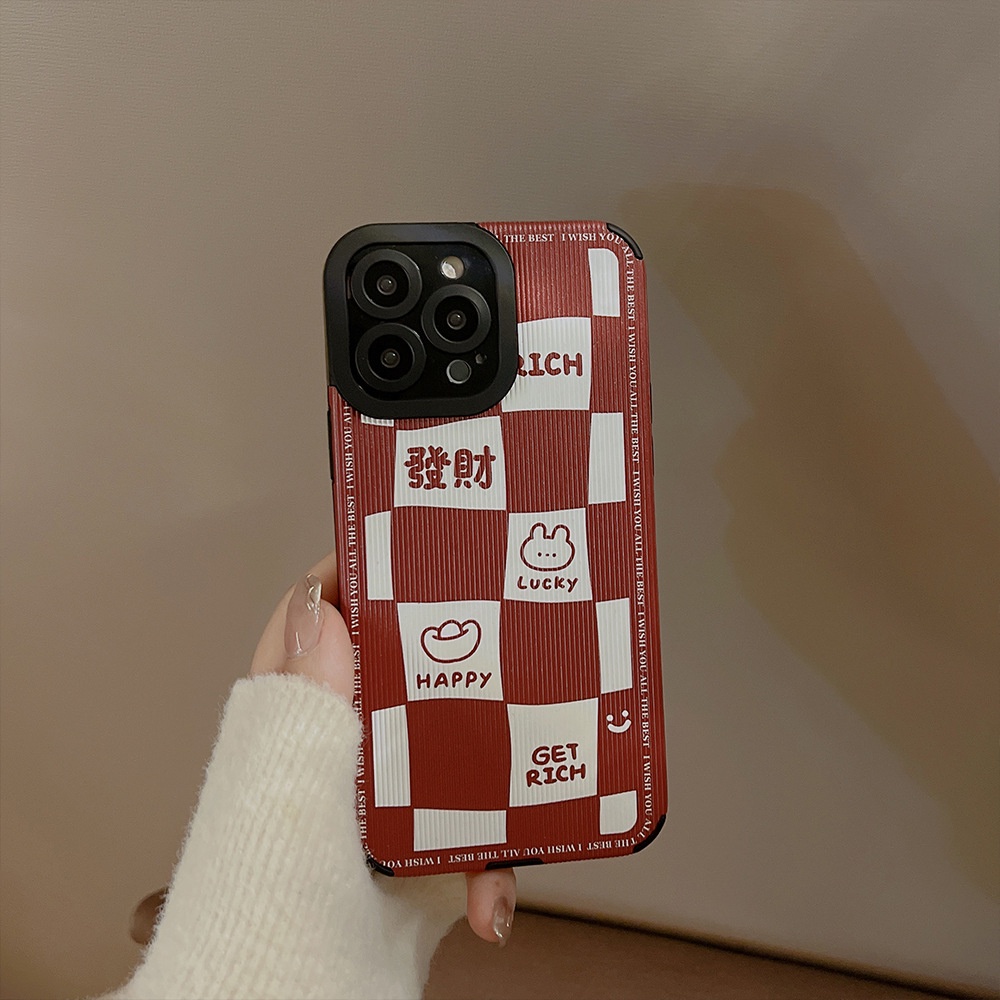 Soft Case Silikon Motif Kartun Kelinci Untuk Iphone 14 11 12 13 PRO MAX